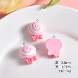 10Pcs Mixed Flower Resin Charms Pendants DIY Jewelry Making