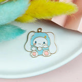 10pcs Alloy Drip Charm Cartoon Anime Earring Charms DIY Keychain Bracelet