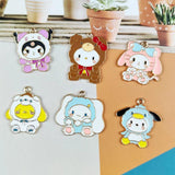 10pcs Alloy Drip Charm Cartoon Anime Earring Charms DIY Keychain Bracelet