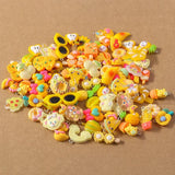 10Pcs Resin Charms for Jewelry Making DIY Earring Necklace Bracelet