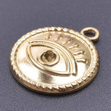 5pcs/Lot Evil Eye/Cross Charms Heart Angel Pendants For Jewelry Making