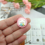 Bear Flower Charms for DIY Jewelry Making - Earring Bracelet Pendant Findings