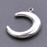 5pcs Steel Elephant Serpent Snake Charm Heart Pendant Stainless Steel Charms