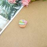 10pcs Easter Bunny Chicken Charms for Jewelry Making DIY Pendants Bulk