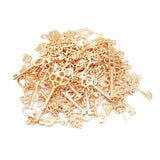 Vintage 35 Alloy Key Pendant Charms for Jewelry Making
