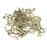 Vintage 35 Alloy Key Pendant Charms for Jewelry Making