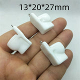 10pcs Resin Closestool Charms Cartoon Charm Pendants DIY Earrings Bracelets