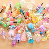 Tea with Milk Resin Earring Charms for DIY Jewelry Making