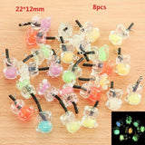 Tea with Milk Resin Earring Charms for DIY Jewelry Making