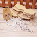 100pc Paper Necklace Earring Small Accessory
