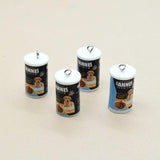 10pcs Funny Mini Dog Food Resin Charms for DIY Jewelry Crafts