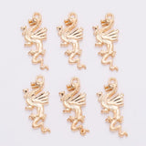 20Pcs Dragon Pendant Animal Charms for DIY Jewelry Necklace Earrings