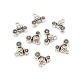 20pcs Pumpkin Carriage Charms Tibetan Silver Pendants DIY Craft