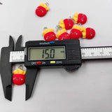10pcs Small French Fries Resin Charms for DIY Crafts C543