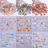 50pcs Colorful Enamel Charms Animal Flower Pendant Alloy for DIY Earring Jewelry