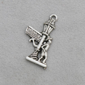 Vintage Alloy Street Lamp Charms Pendant 14*27mm