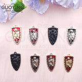 10pcs Halloween Theme Charms for DIY Jewelry Making
