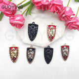 10pcs Halloween Theme Charms for DIY Jewelry Making
