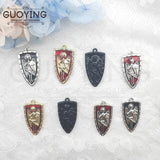 10pcs Halloween Theme Charms for DIY Jewelry Making