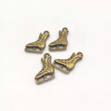 20 pcs Mini 3D Skates Charms for DIY Jewelry Making