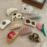 Tulip Cherry Hair Clip Handbag Dog Clip Girls Hair Accessories