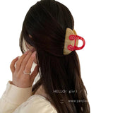 Tulip Cherry Hair Clip Handbag Dog Clip Girls Hair Accessories