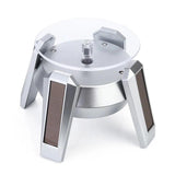 Solar Display Stand Watch Photography Rotating Turntable LED Light Display
