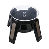 Solar Display Stand Watch Photography Rotating Turntable LED Light Display