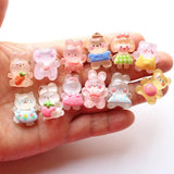 12pcs Cartoon Animal Charm Pendant for DIY Jewelry Making