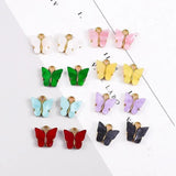 10Pcs 11x14mm Butterfly Charms Pendant For DIY Jewelry Making