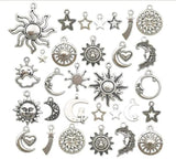 70PCS Vintage Metal Charms Pendant DIY Jewelry Making