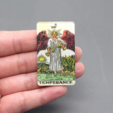 Mini Acrylic Tarot Card Earring Charms for DIY Jewelry 5x3cm