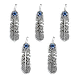 10pcs Tibetan Silver Fatima Hand Charm Beads