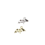 20pcs Mini Bat Coin Zinc Alloy Necklace Earring Bracelet DIY 2 Colors