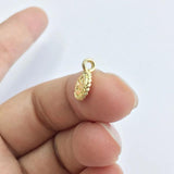20pcs 8mm Star Print Coin Zinc Alloy DIY Jewelry 2 Colors