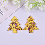 10pcs Star Christmas Tree Acrylic Charms for DIY Jewelry Making