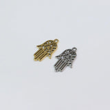 10pcs Stainless Steel Hand Jewelry Charms Pendant DIY Handcraft