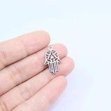 10pcs Stainless Steel Hand Jewelry Charms Pendant DIY Handcraft