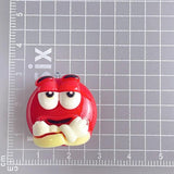 10Pcs M Chocolate Candy Resin Charms Pendants Jewelry Making DIY Earring Necklac