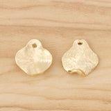 8 Large Hollow Charms Pendants for DIY Earrings 44x32mm