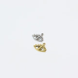 10pcs Stainless Steel Eyes PVD Plated Charm Pendant