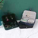 Portable Jewelry Box Organizer Travel Jewelry Case Storage