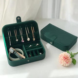 Portable Jewelry Box Organizer Travel Jewelry Case Storage
