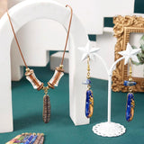 20Pcs Alloy Feather Charms Pendant DIY Jewelry Making