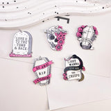 10pcs/pack All Saints' Day Acrylic Charms DIY Jewelry Making
