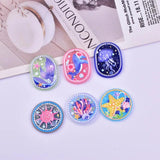 12pcs Ocean Whale Coral Acrylic Charms for Jewelry Making