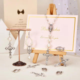 Vintage Alloy Cross Pendants Rhinestone Faith Charms for DIY Jewelry Making