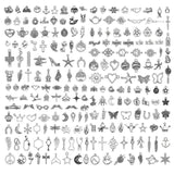 50pcs Mixed Bulk Animals Flower Star Charms for DIY Jewelry Making