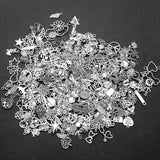 50pcs Mixed Bulk Animals Flower Star Charms for DIY Jewelry Making