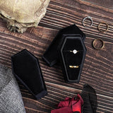 Engagement Ring Box Holder for Proposal Jewelry Display